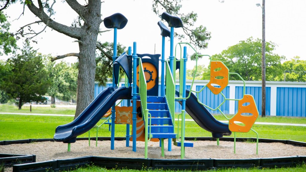 Outdoor community playground